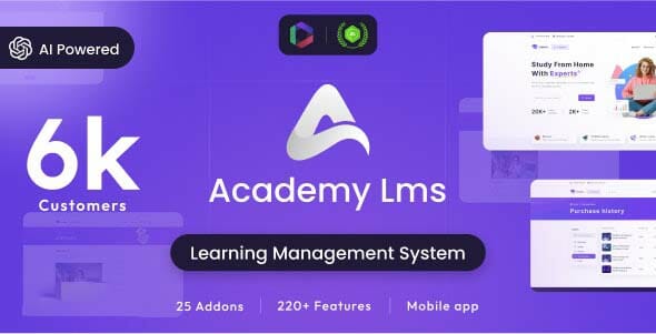 Academy LMS - Learning Management System