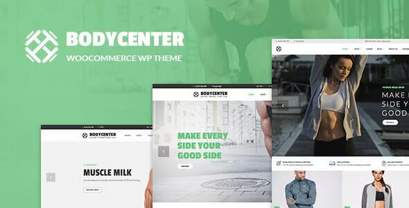 BodyCenter - Gym, Fitness WooCommerce WordPress Theme