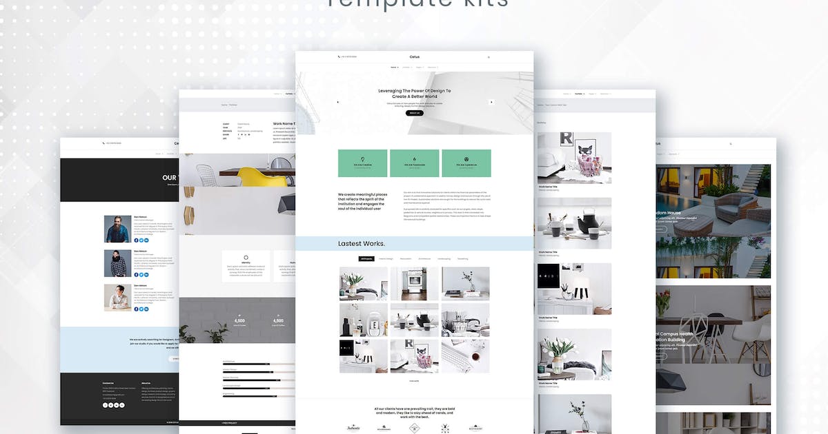 CETUS - Creative Portfolio Elementor Template Kit