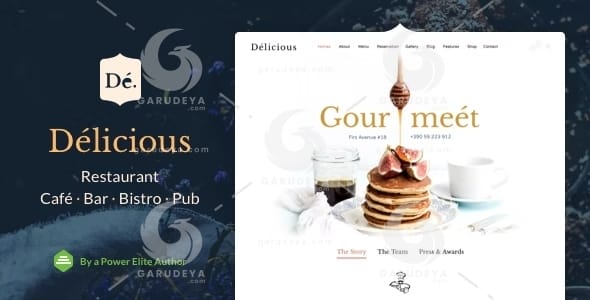 Cafe - Restaurant WordPress Theme