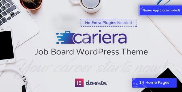 Cariera - Job Board WordPress Theme