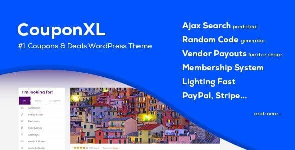 CouponXL - Coupons, Deals & Discounts WP Theme