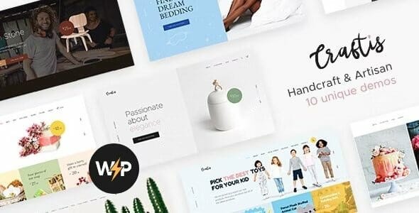 Craftis - Handmade, Handcraft & Artisan WordPress Theme for Creatives