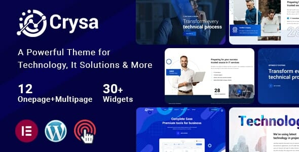 Crysa - IT Solutions WordPress