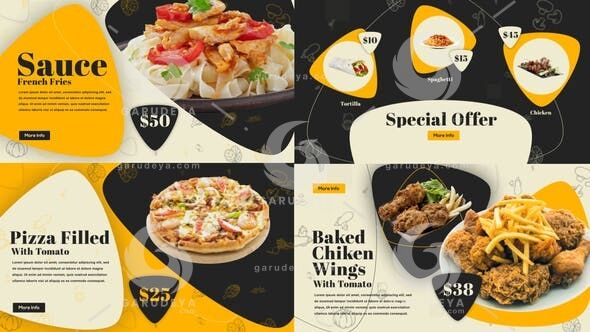 Delicious Food Promo - After Effects - Videohive 50659862