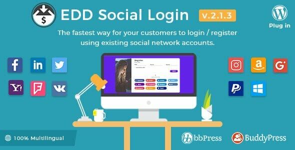 Easy Digital Downloads Social Login