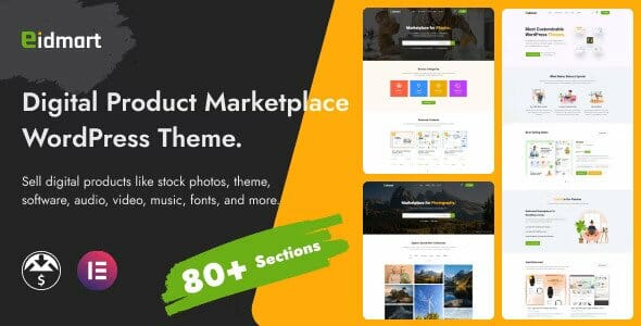 Eidmart Digital Marketplace WordPress Theme