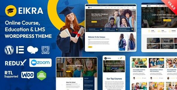 Eikra - Education WordPress Theme