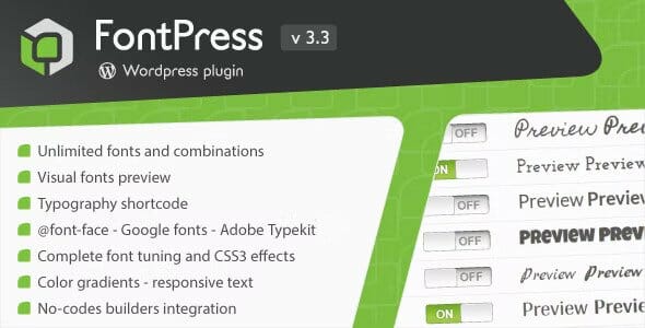 FontPress - Wordpress Font Manager