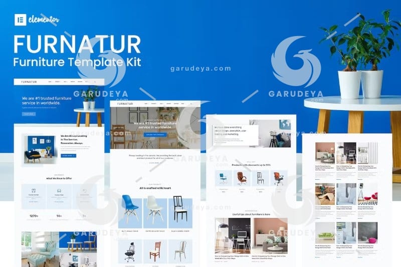 Furnatur - Furniture eCommerce Elementor Template Kit