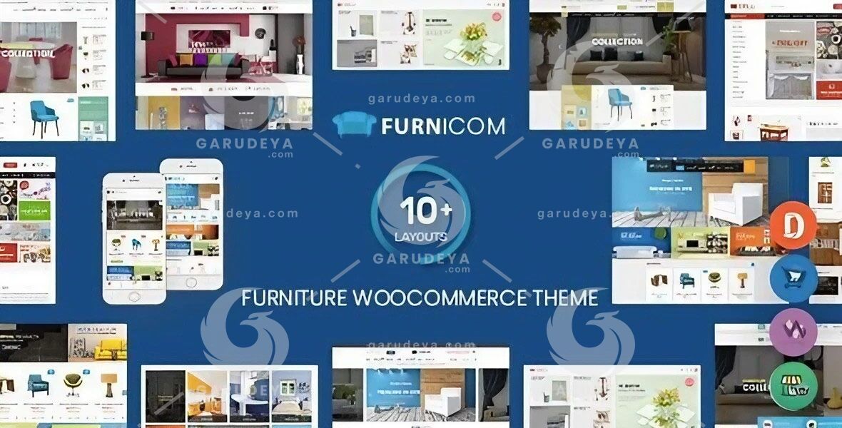 Furnicom - Furniture Store & Interior Design WordPress WooCommerce Theme