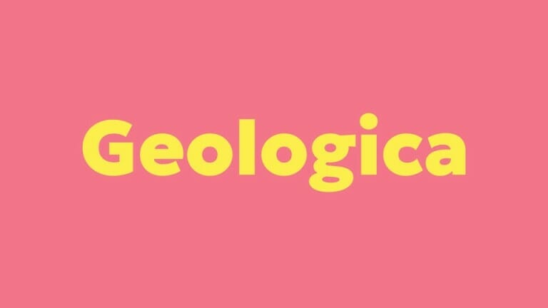 Geologica Font