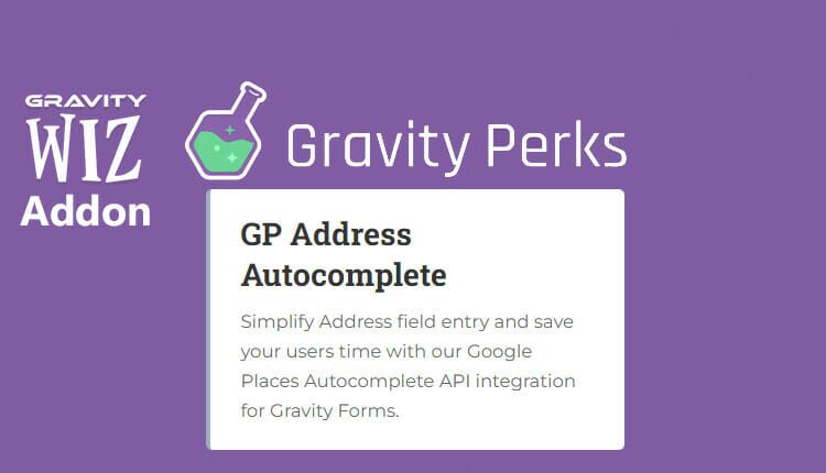 Gravity Perks Address Autocomplete