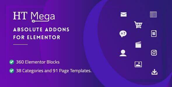 HT Mega Pro – Absolute Addons for Elementor Page Builder