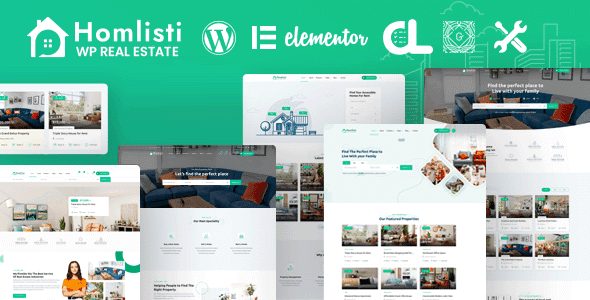 Homlisti – Real Estate WordPress Theme + RTL