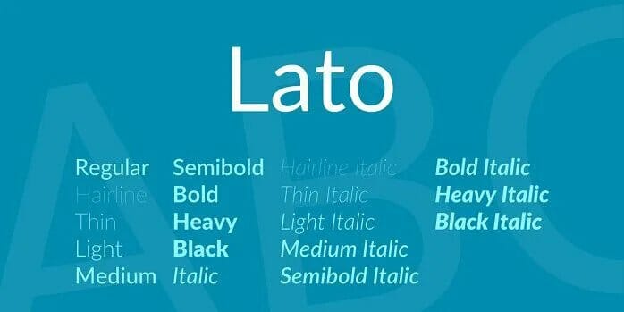 Lato Font