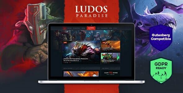 Ludos Paradise - Video Gaming Blog & Clan Esports WordPress Theme