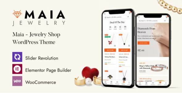 Maia - Jewelry Shop WordPress Theme