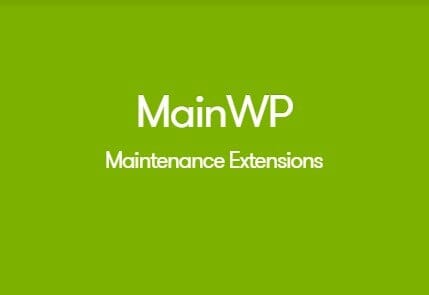 MainWP Maintenance Extension