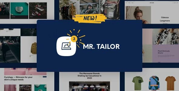 Mr Tailor Woocommerce Theme