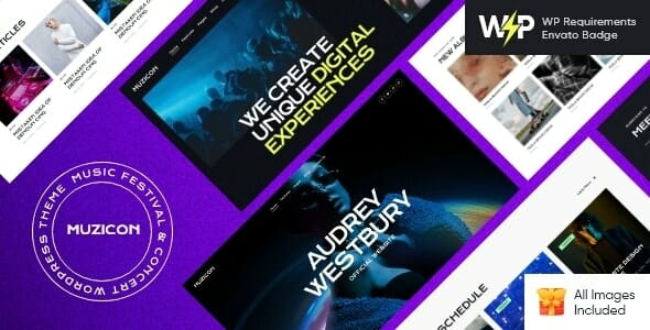 Muzicon - Music Festival & Concert WordPress Theme