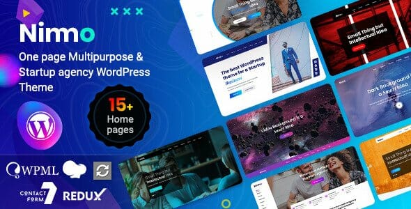 Nimmo - One page WordPress