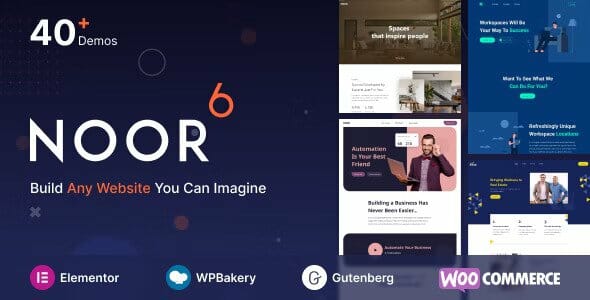 Noor - Minimal Multi-Purpose WordPress Theme, AMP & RTL