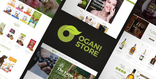 Ogani - Organic Food Store Theme for WooCommerce WordPress