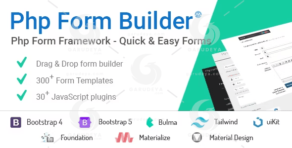 PHP Form Builder - Create Forms Effortlessly