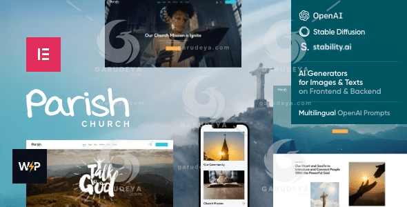 Parish - Church, Religion & Charity WordPress Theme