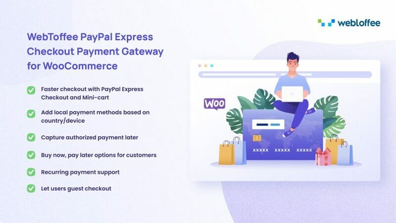 PayPal Express Checkout Plugin for WooCommerce By Webtoffee