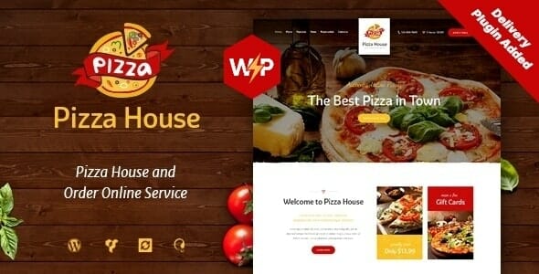 Pizza House - Restaurant - Cafe - Bistro WordPress Theme