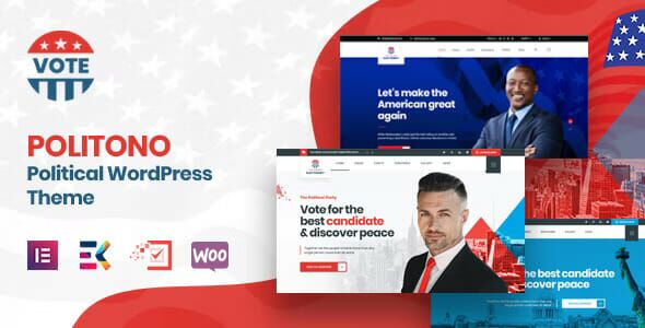 Politono - Political Election Campaign WordPress Theme