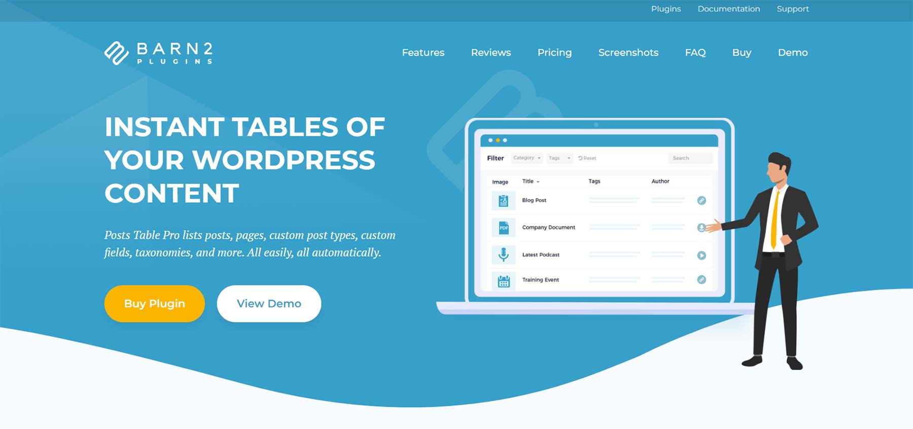 Posts Table Pro WordPress Plugin