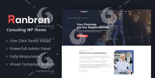 Ranbron - Business and Consulting WordPress Theme