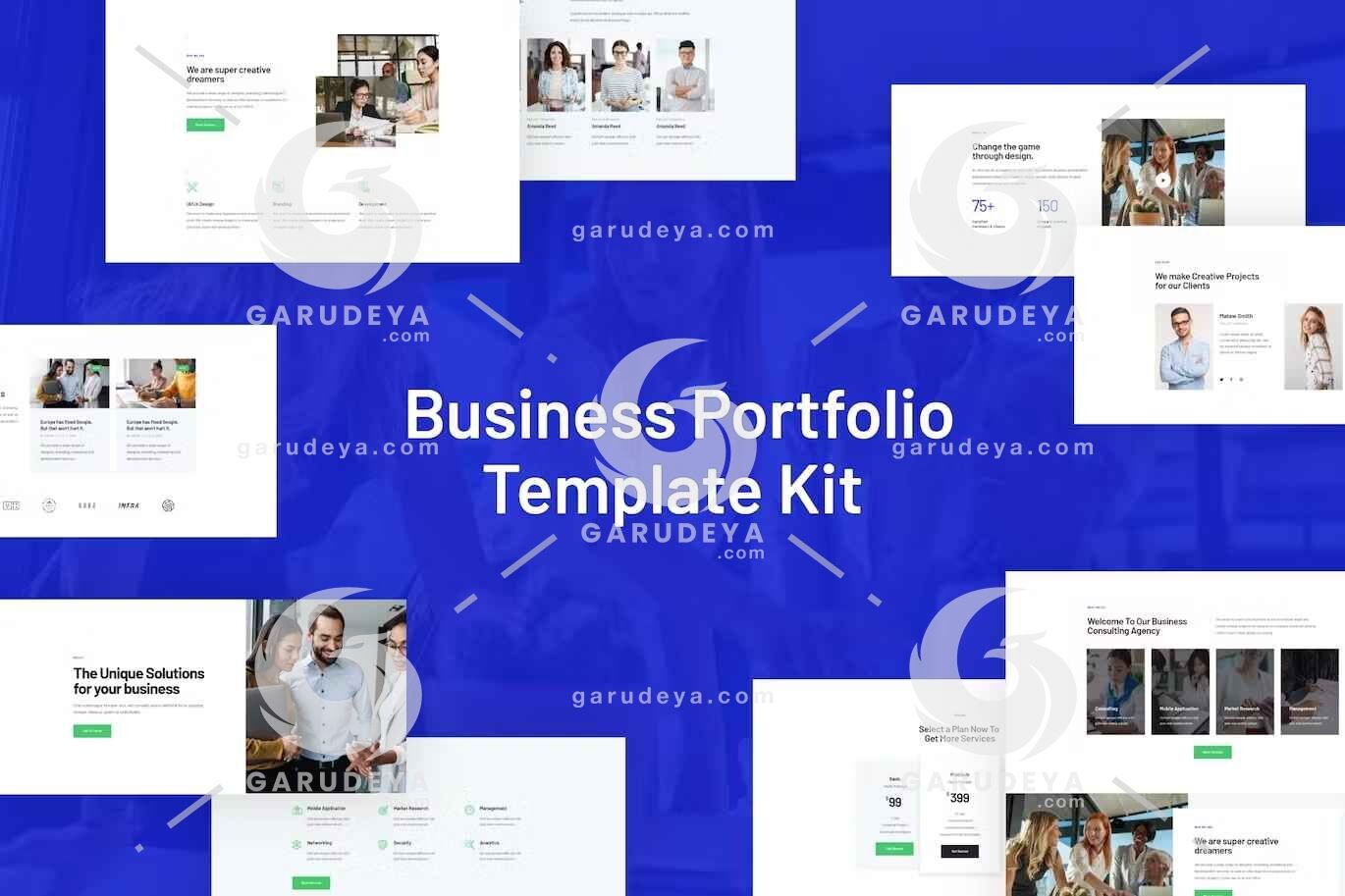 Rhodos - Business Portfolio Elementor Blocks & Template Kit