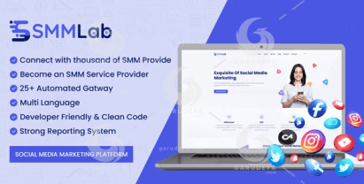 SMMLab - Social Media Marketing SMM Platform