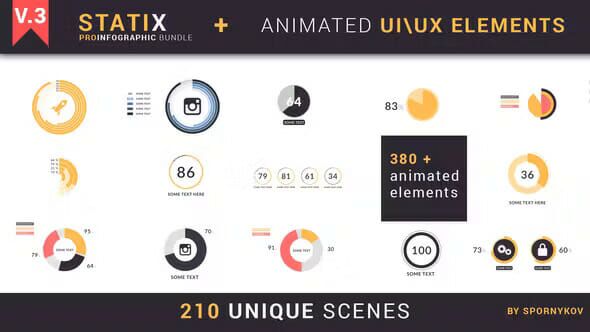 StatiX Infographic Bundle VideoHive 17899138