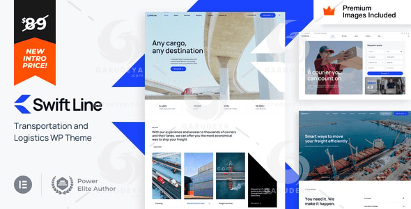 SwiftLine - Transportation Logistics WordPress Theme