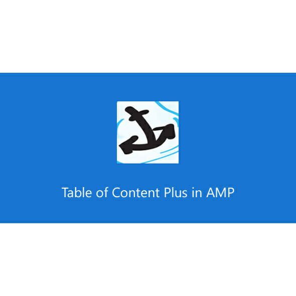 Table Of Content Plus For AMP