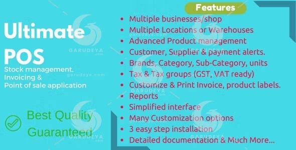 Ultimate POS - Best ERP, Stock Management, Point of Sale & Invoicing application