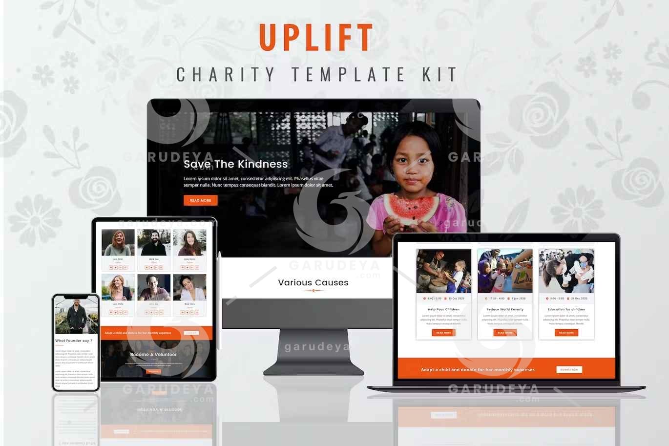 Uplift - Charity Template Kit