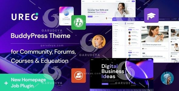 Ureg - BuddyPress & Community WordPress Theme