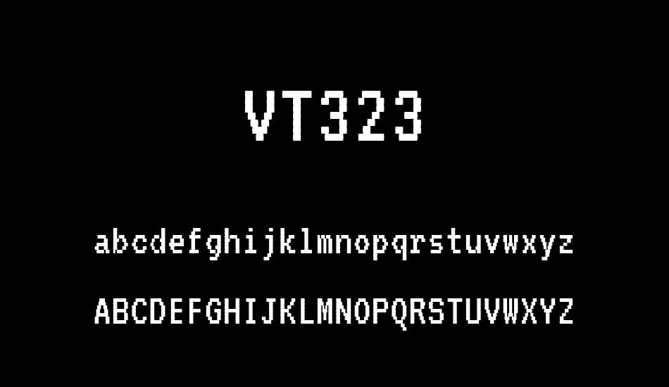 VT323 Font