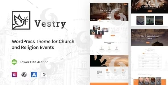 Vestry - Church and Religion Events WordPress Theme