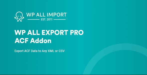 WP All Export ACF Pro Addon