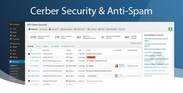 WP Cerber Security Pro