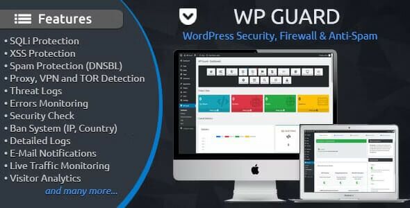 WP Guard - Security, Firewall & Anti-Spam plugin for WordPress