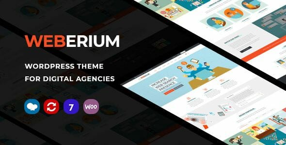 Weberium Theme Tailored Digital Agencies