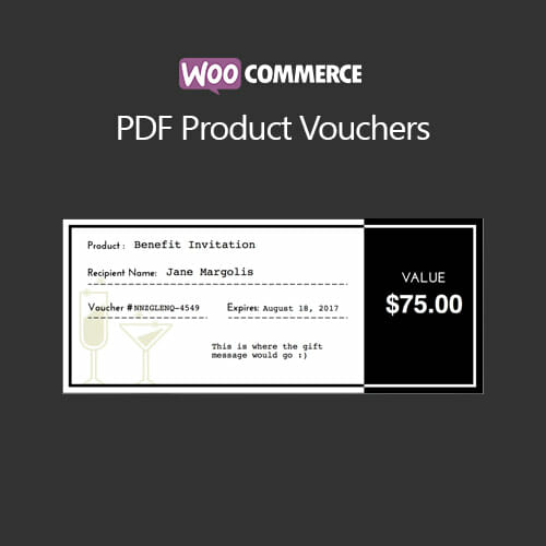 WooCommerce PDF Product Vouchers